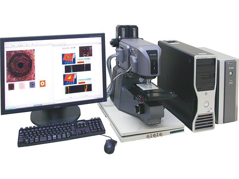 Color 3D laser microscope