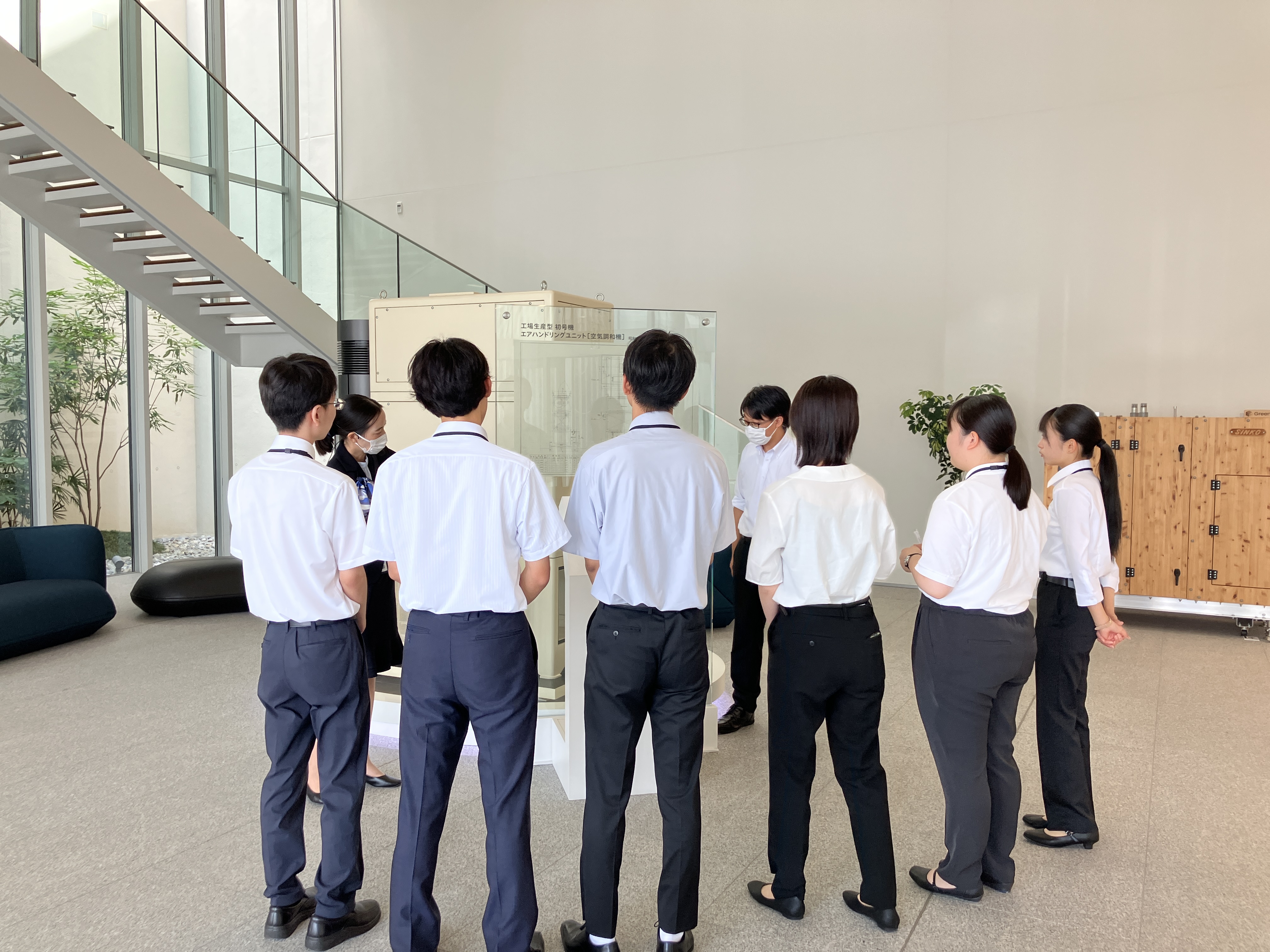 27卒インターンシップ研修生に向けた見学会を実施しました